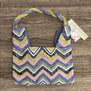 Handcrafted In India | Boho Beaded Bag 💜💛🩷